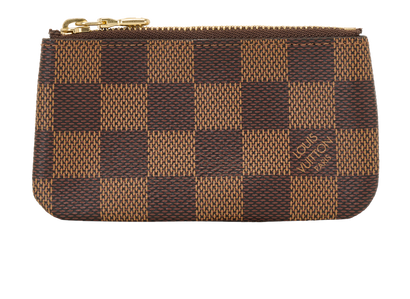 Louis Vuitton Key Pouch, &pound;180, Accessories, Brown, Coated Canvas, Front view